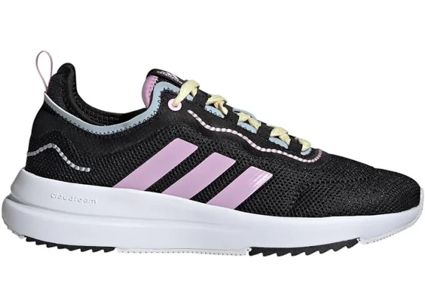 adidas Running Fukasa Run Women's Shoes Core Black/Bliss Lilac/Wonder Blue : 5.5 B - Medium