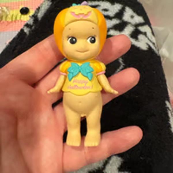 Authentic Sonny Angel 2018 Halloween Pumpkin orange pastel