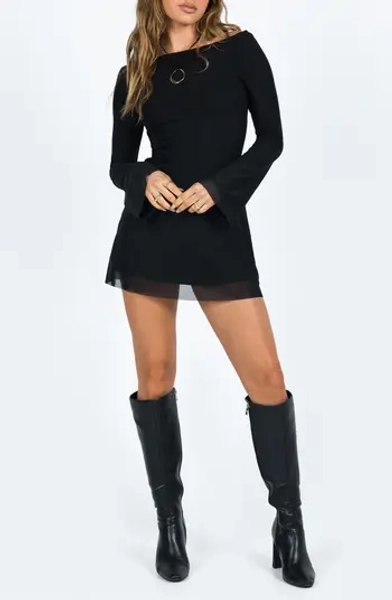 Lukea Long Sleeve Minidress