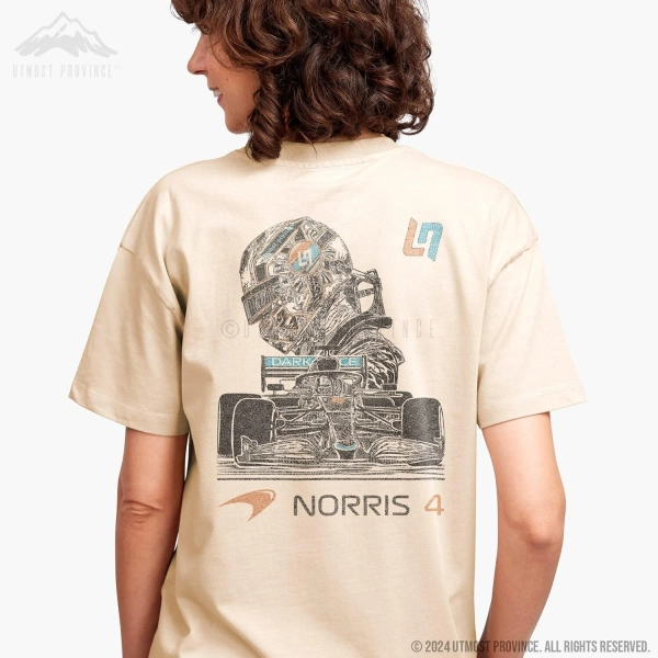 Handmade Mclaren F1 Shirt – Custom Lando Norris Merch