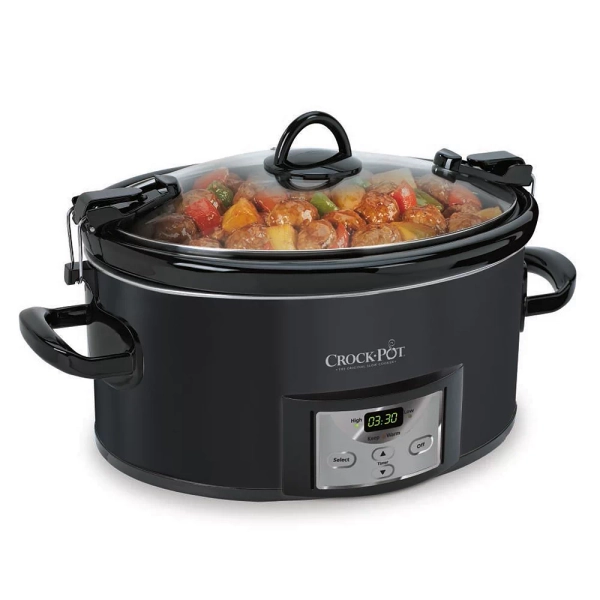 Crock-Pot® 7-qt. Countdown Cook & Carry Slow Cooker