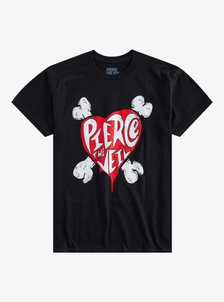 Pierce The Veil Heart & Bones T-Shirt