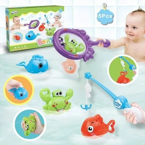 Baby Bath Fishing Toys Set