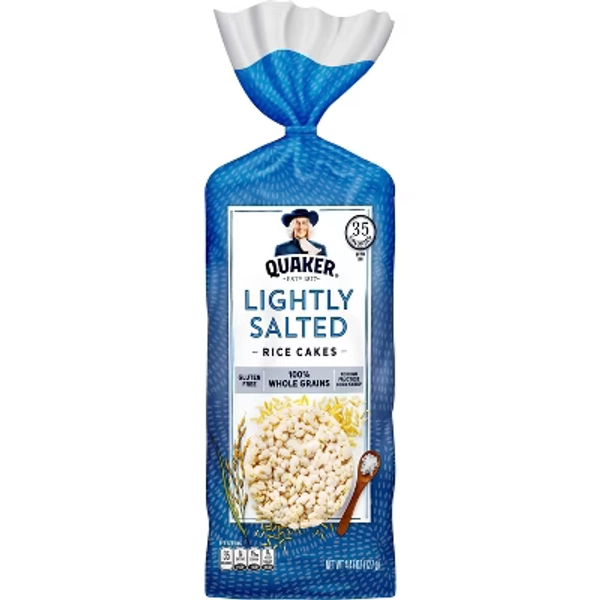 Quaker Lightly Salted Gluten Free Large Rice Cakes - 4.47oz