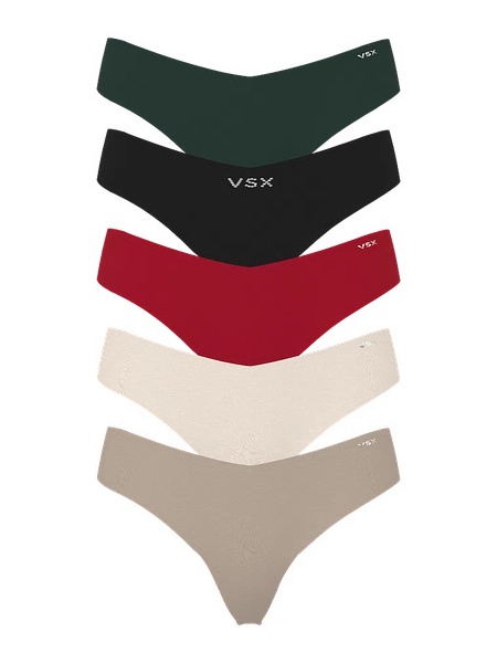 5-Pack VSX No-Show Thong Panties
