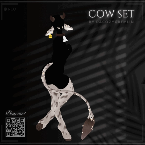Cow set - VrEgirl - !Blender only! Commercial licence