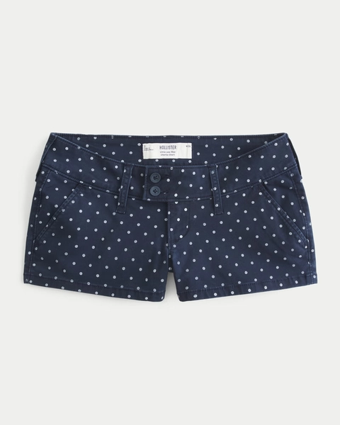 Twill Shortie Short