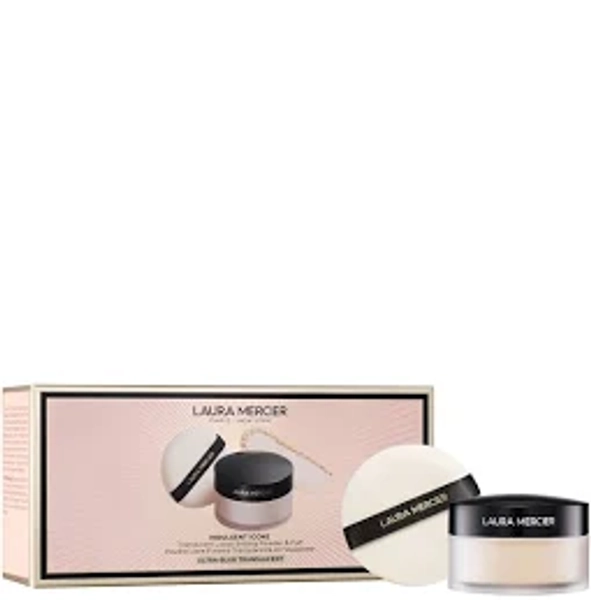 Laura Mercier Indulgent Icons Ultra-Blur Translucent Loose Setting Powder + Puff