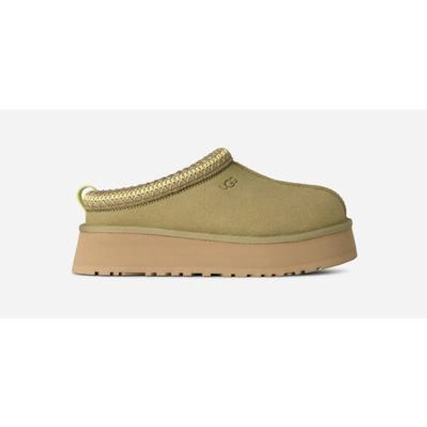 UGG® Women's Tazz II Sheepskin Slippers in Muted Brass, Size 5
