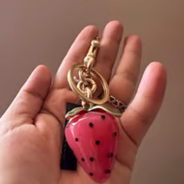 Coach X Observed By Us Strawberry Bag Charm