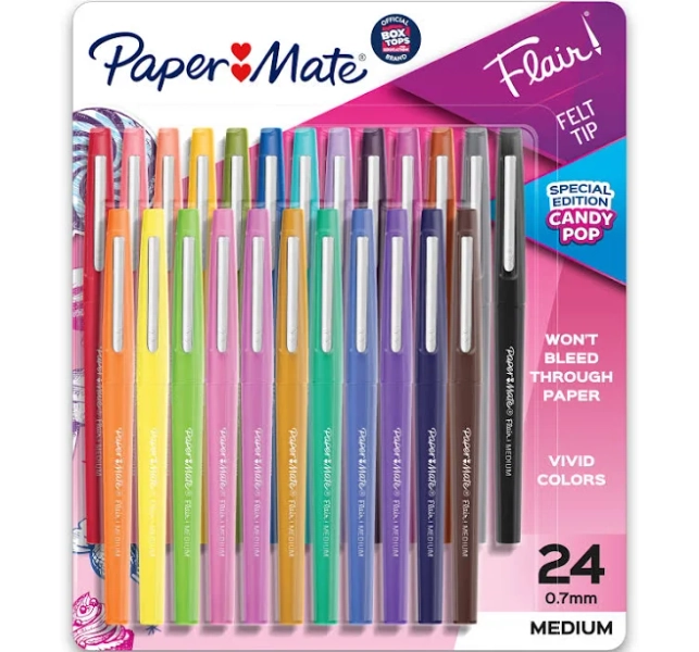Paper Mate Candy Pop Flair Felt Tip Pens