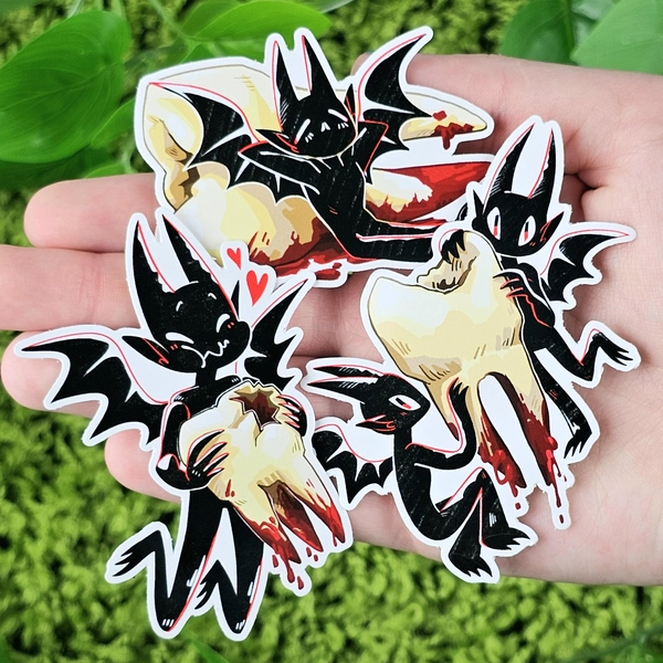 Tooth Demon Stickers!