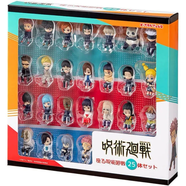Jujutsu Kaisen Sitting Mascot Figure 25 Figures Complete Set