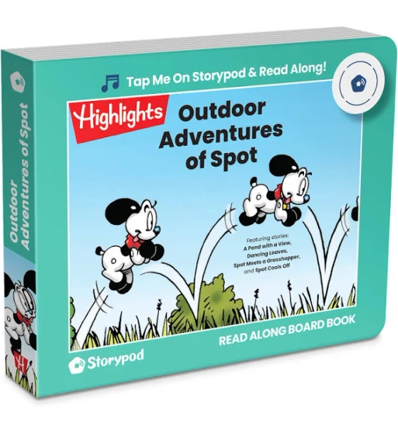 Storypod Read Along Board Book – Outdoor Adventures Of Spot
