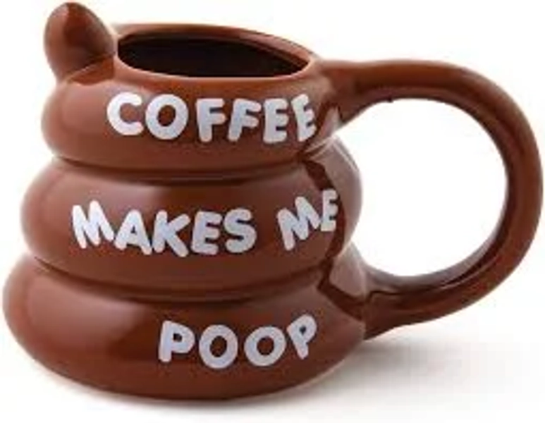BigMouth Coffee Makes Me Poop Mug