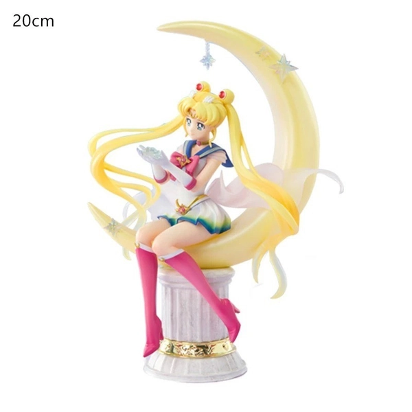 Sailor Moon Jupiter Makoto &amp; Venus Minako Figure Doll Toy