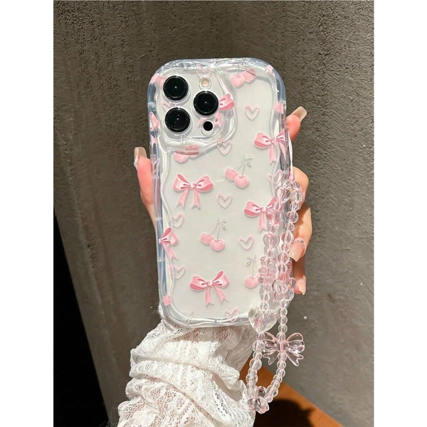 A Cute And Stylish Thick Shockproof Phone Case with a Unique Design, Featuring Adorable Prints And a Strap Chain, Suitable for Apple Series 11, 12, 13, 14, 15, 16 Pro Max And for samsung A/S Series., Case Suitable for Phones, Cash Clip Phone Case, Thick Phone Case, Xr/Xs Pro Paste Transparency Reusable Camera Lens Cover, Suitable For Various Types Of Smartphones Mobile Phones, Flip Device for Full Safety Magnetic Stop Folding Magnetic Bracket Phone Case, cover Note