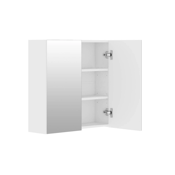Advwin 600 x 600mm Bathroom Mirror Cabinet Vanity Medicine Wall Storage Cupboard Shaving Cabinets