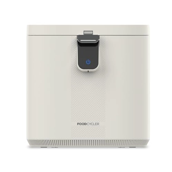 Food Cycler Eco 5 Award-Winning Kitchen Food Recycler | Indoor Composter Bin Alternative | Electric Countertop Food Disposer with Odorless 5L Indoor Food Waste Bin for Easy Waste Management | White