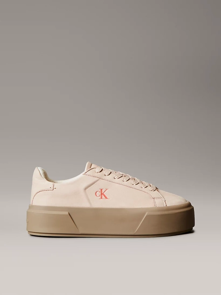 Leather Warm Winter Platform Trainers