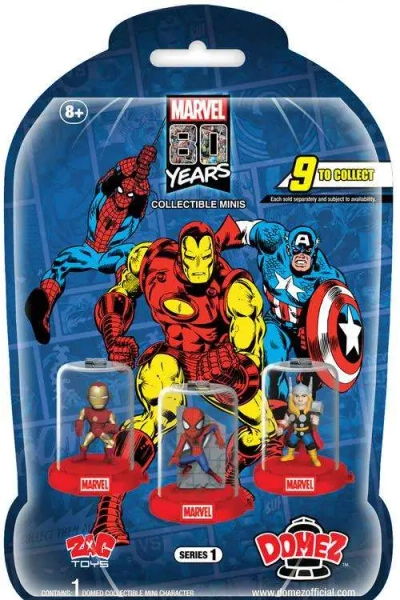 Domez Marvel 80th Anniversary Mystery Pack [1 RANDOM Figure]
