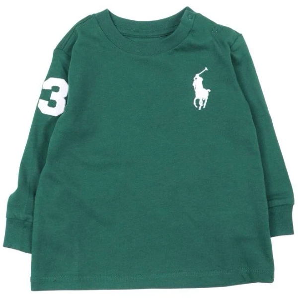 Polo Ralph Lauren Kids Long-Sleeve Crewneck T-Shirt - 1Y