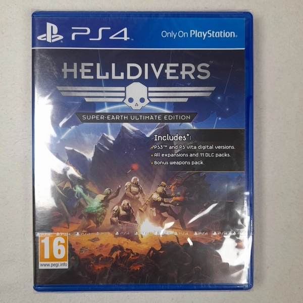 Playstation PS4 Helldivers Super-Earth Ultimate Edition NEW &amp; SEALED