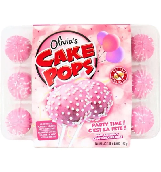 Olivia's Cake Pops Party Time