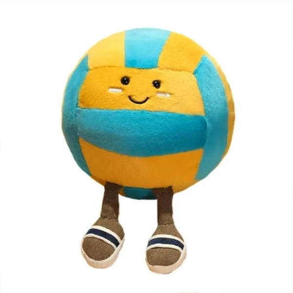 Jellecat New Volleyball Doll Plush Toy Handmade Doll Cartoon Anime Cute Pillow Cushion Home