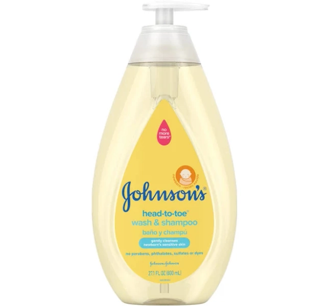 Johnson's Baby Head-To-Toe Gentle Tear-Free Baby Wash & Shampoo
