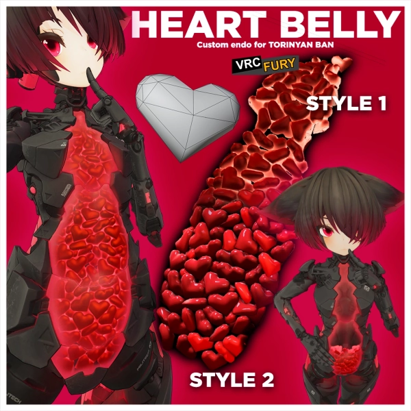 BAN - Valentine HeartBelly by Stabbz on Jinxxy