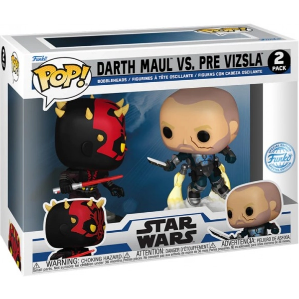 Funko Pop 2 Pack - Darth Maul vs. Pre Vizsla | Fantàsia