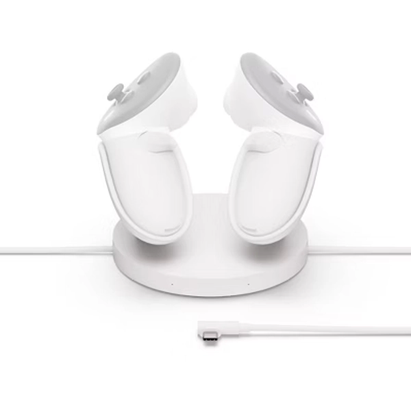 Meta Quest Compact Charging Dock for Headset and Controllers - Works with Meta Quest 3/3S