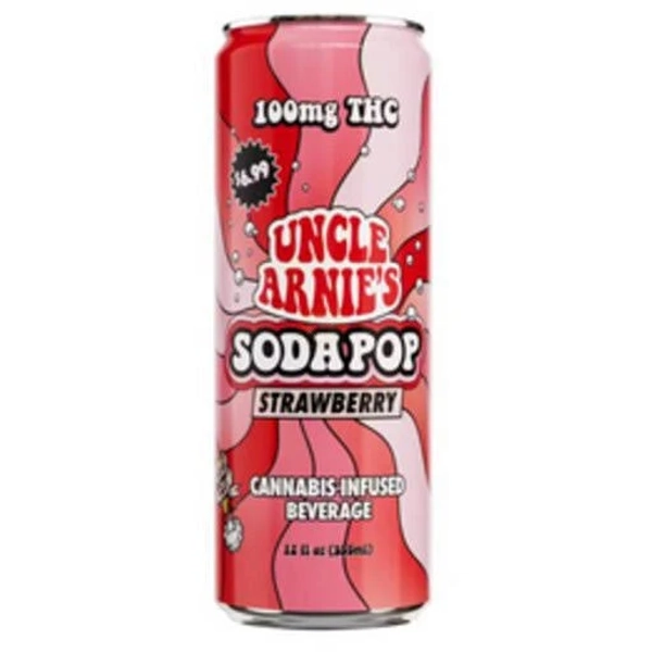 Uncle Arnie's 10mg Strawberry Soda Pop