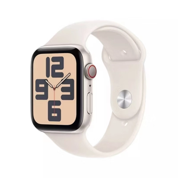 Refurbished Apple Watch Series 10 GPS + Cellular 42mm Rose Gold Aluminum Case with Light Blush Sport Band - S/M - Target Certified Refurbished