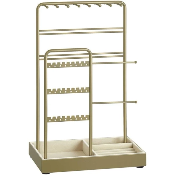 SONGMICS Jewelry Holder with Velvet Tray