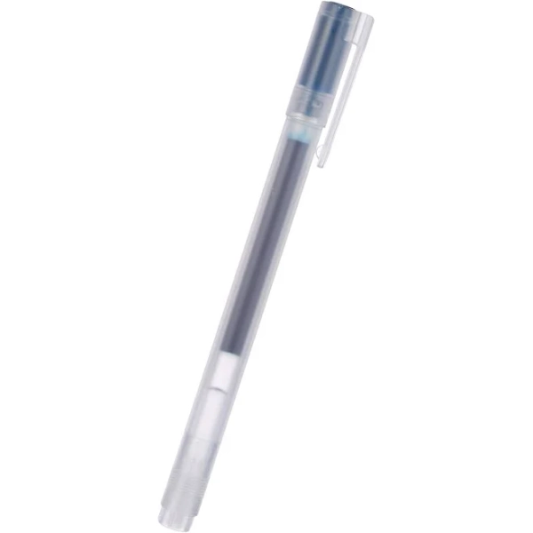 Muji Gel Ink Ballpoint Pen Cap Type 10-Pieces Set