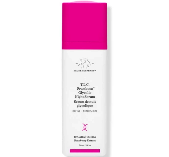 Drunk Elephant T.L.C. Framboos Glycolic Night Serum