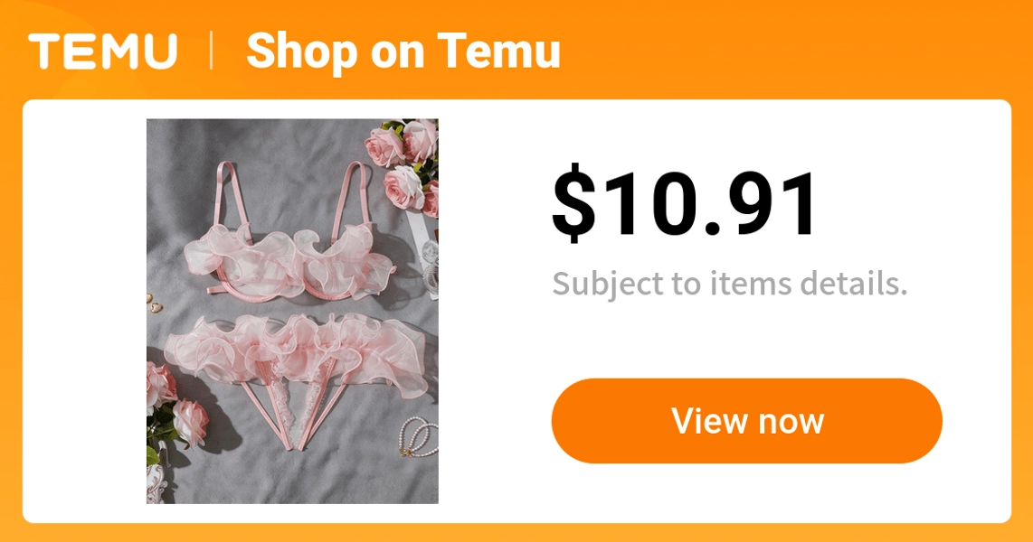 light pink sheer   see   pure desire girly split - Temu