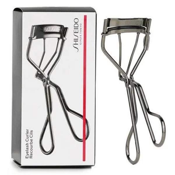 Shiseido Eyelash Curler includes Replacement Pad (US Retail Version), Gray