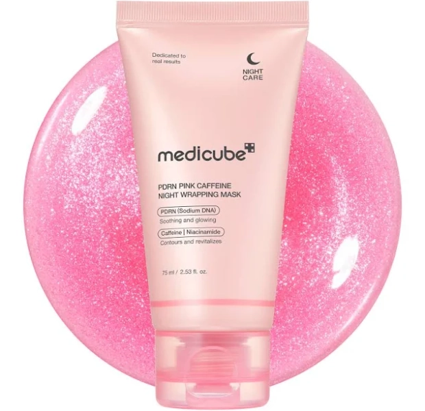 Medicube PDRN Pink Caffeine Night Wrapping Mask