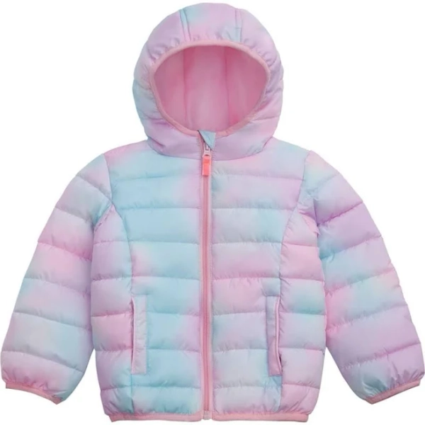 Rokka&Rolla Baby Girls' Lightweight Puffer Jacket