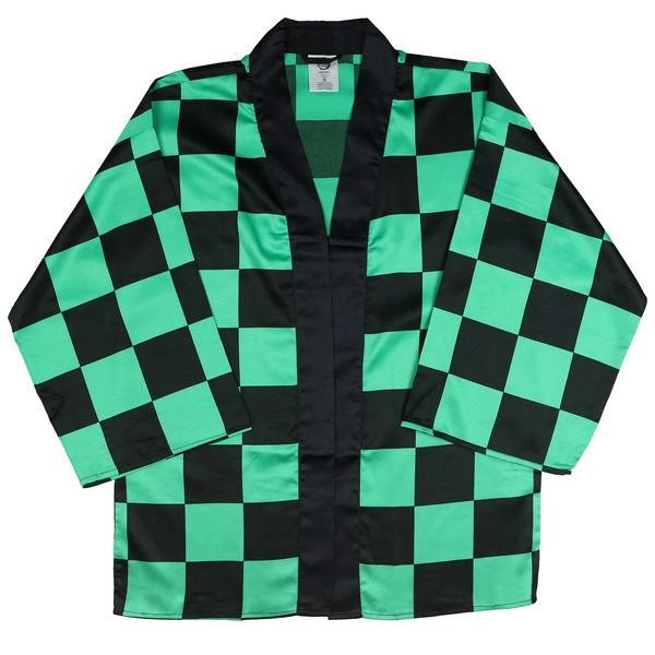 Demon Slayer Kimono Tanjiro Kamado Adult Anime Costume Cloak - Walmart.com