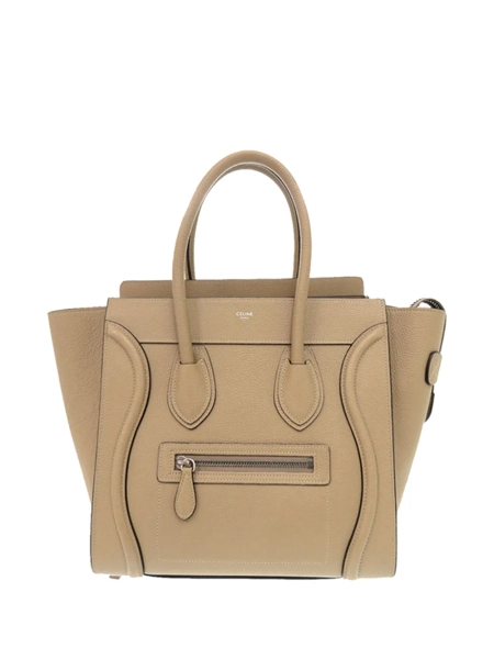 Celine Pre-Owned 2019 Micro Leather Luggage tote bag | One Size