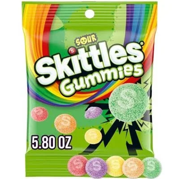 Skittles Gummies Sour Candy