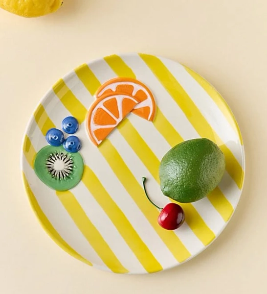 Urban Outfitters Lana Patterned Dinner Plate