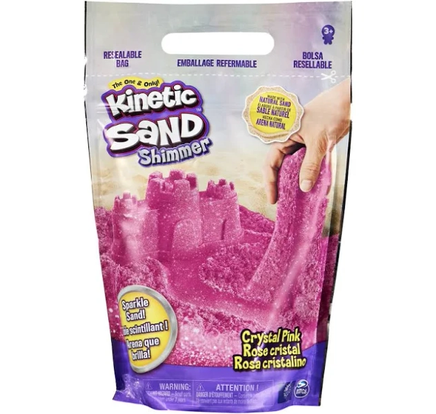 Kinetic Sand Crystal Pink 2 lb. Bag