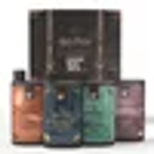 Every Man Jack Harry Potter Collectors Box Body Wash Gift Set, 4 Body Washes with Clean Ingredients & Hogwarts Inspired Spellbinding Scents, 13.5 oz Each