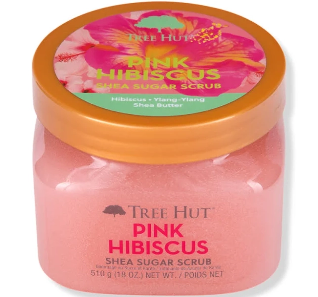 Tree Hut Pink Hibiscus Shea Sugar Scrub