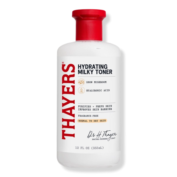 Milky Hydrating Face Toner with Snow Mushroom and Hyaluronic Acid